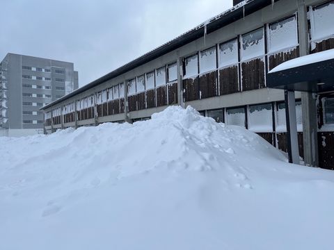 The Tax Agency (AKA) covered in snow
