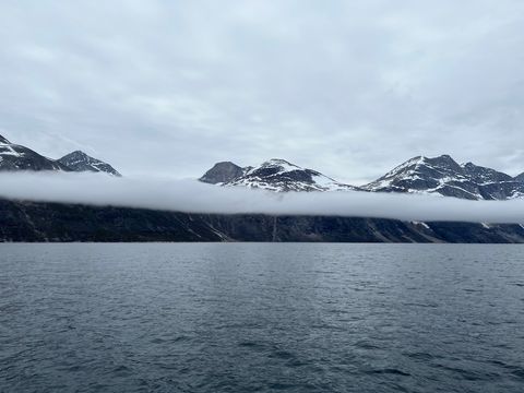 A Band of Cloud Across the Fjord