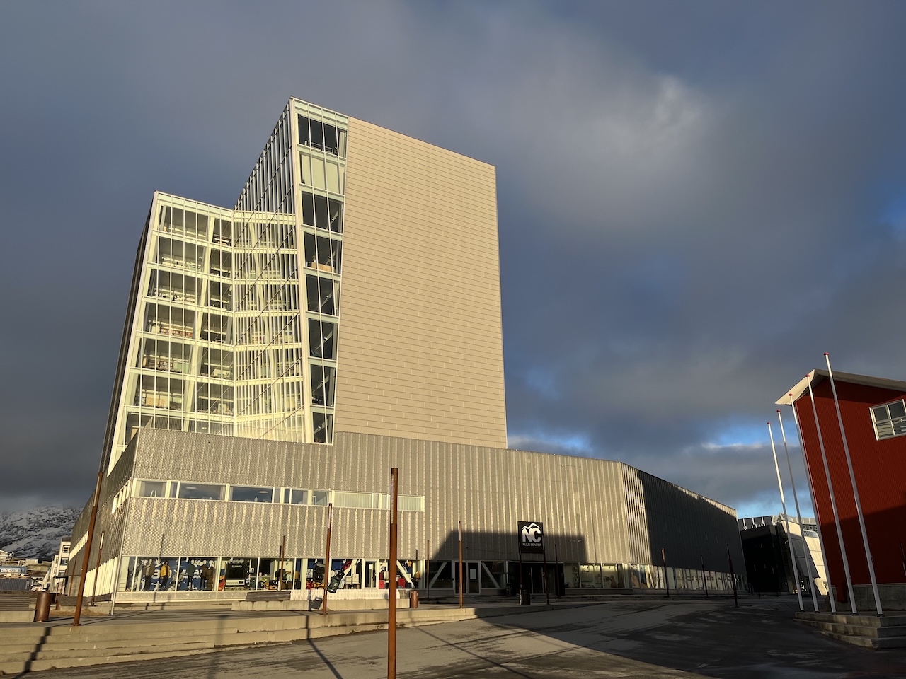 Nuuk Center during spring time